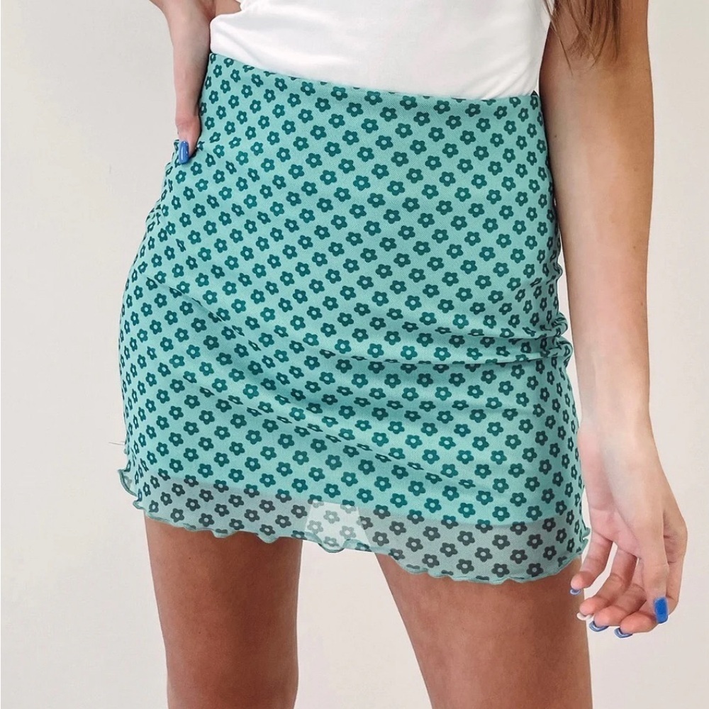 Molly Green Leena mini skirt